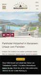 Mobile Screenshot of holzerhof.com
